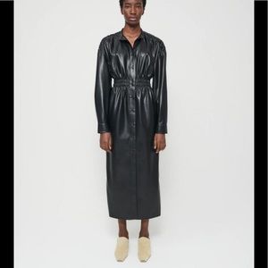 NWT Nanushka Vegan Leather Dress